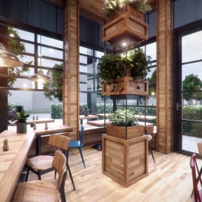 طراحی کافه رستوران دبی