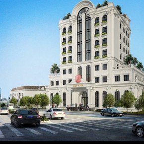 طراحی نمای هتل کیش